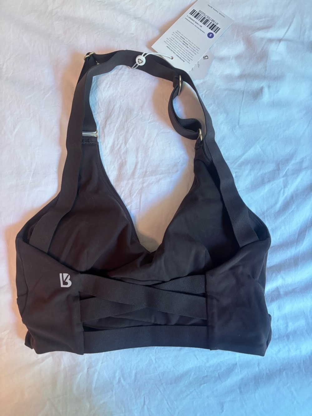 BuffBunny Candy Wrap Sports Bra in Journey Brown - Picture 3 of 4